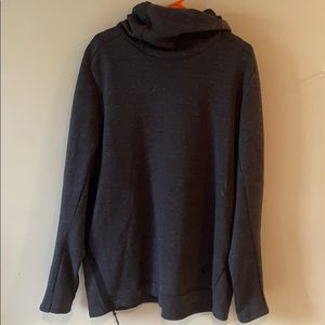 XL NIKE performance pullover Black Knit- side zip